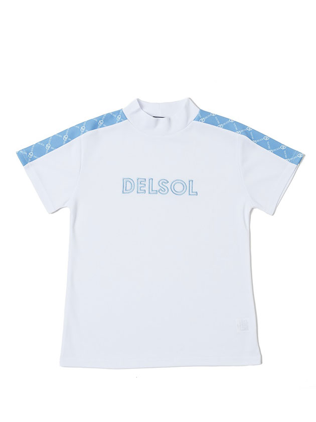 デルソルゴルフ DG柄セットアップ 7826（ブルー×ホワイト