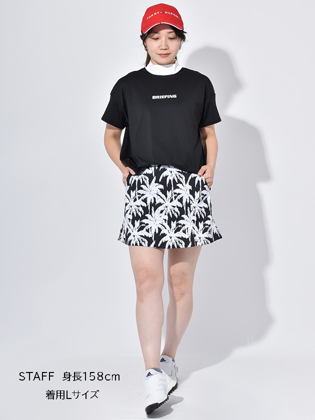 ブリーフィングゴルフ別注 配色モックネックカットソー BGW241W06