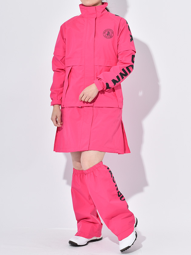 ジャックバニー マルチWAYレインワンピース 262-4988306（ピンク