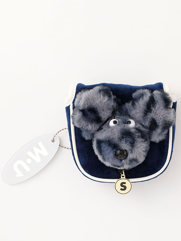 エムユースポーツ 兎毛ふわふわShuShuヒョウ柄パターカバースパイダー