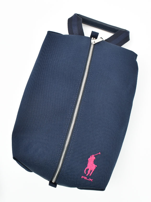 ラルフローレンゴルフ シューズバッグ RLS109（ネイビー