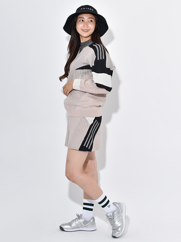 アディダスゴルフ アーカイブグラフィックニットスカート JSB88