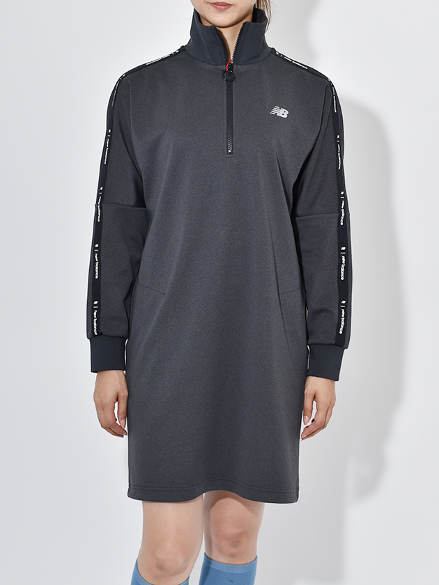 ニューバランスゴルフ スウェットハーフジップワンピース 012-4224502
