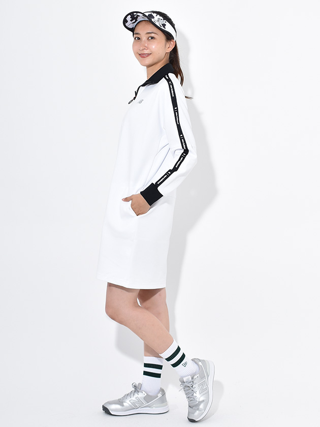 ニューバランスゴルフ スウェットハーフジップワンピース 012-4224502