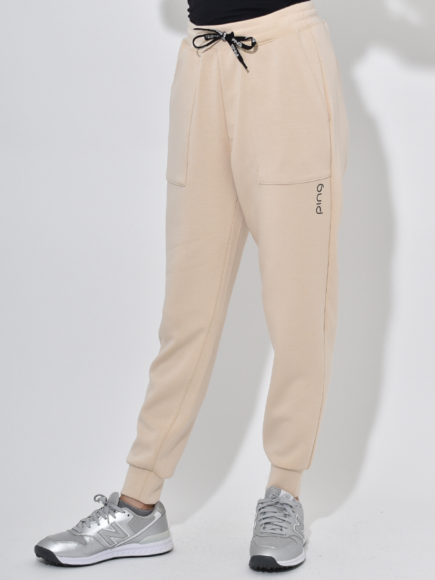 ピン ダンボールニット ジョガーパンツ 4231808（） | レディース