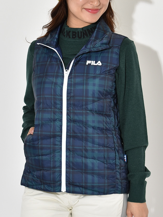 フィラゴルフ ハイブリッドダウンベスト 794203（オフホワイト