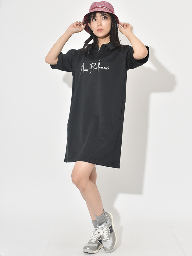 ニューバランスゴルフ ダンボールハーフジップワンピース 012-5224504