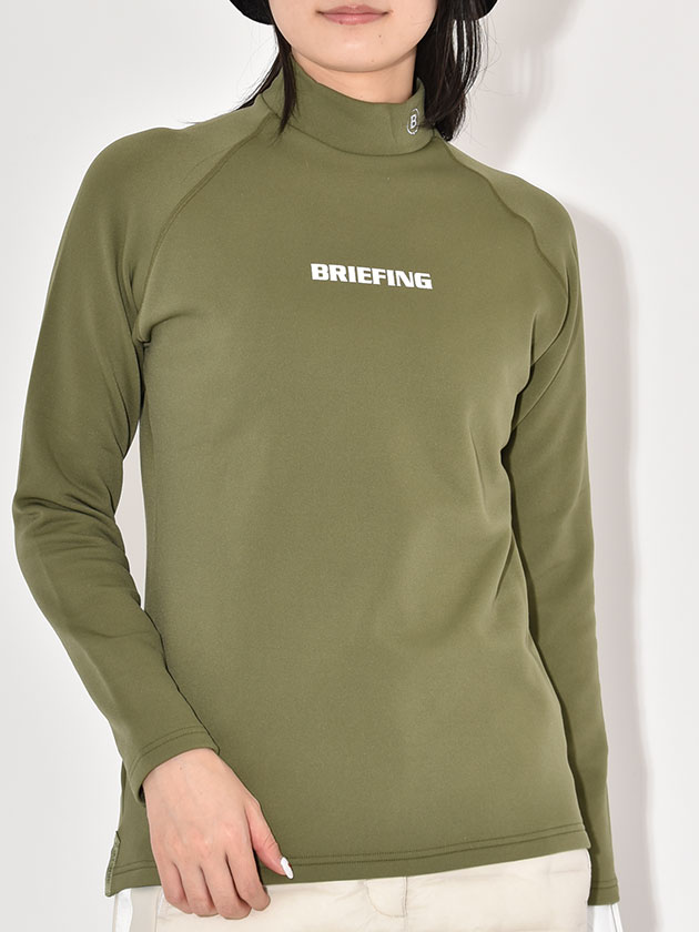 ブリーフィングゴルフ WARMハイネック長袖カットソー BRG253W41