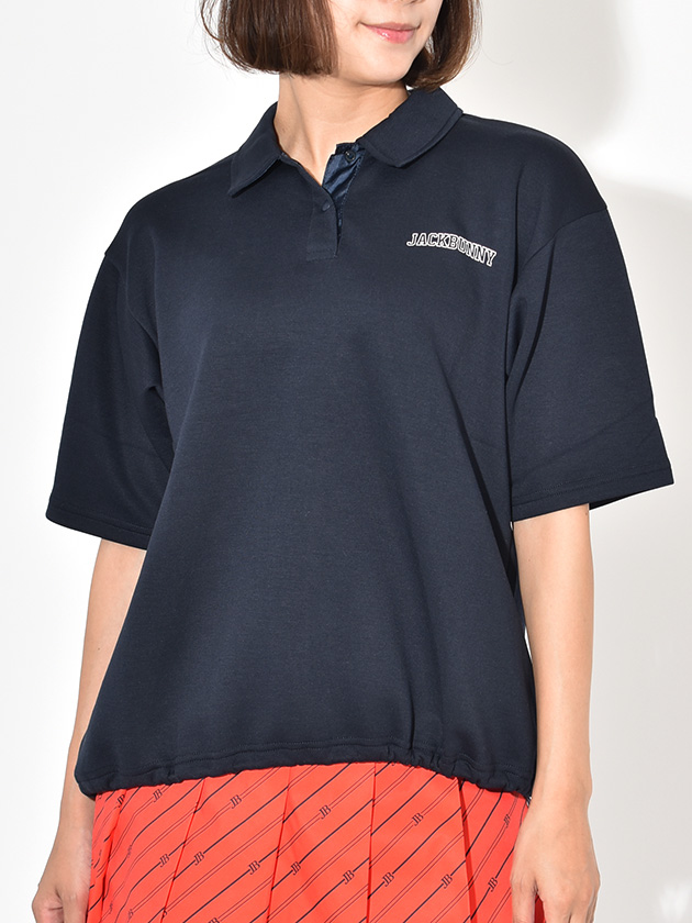 ジャックバニー 25年秋冬新作 T/Rダンボール 五分袖ポロシャツ 263