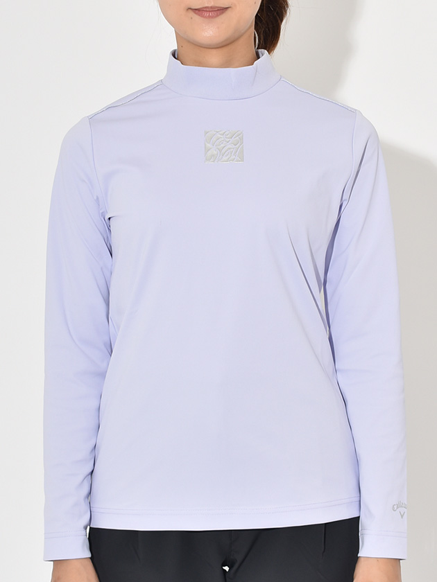 キャロウェイ 長袖モックネックシャツ C25233201 | レディースゴルフ