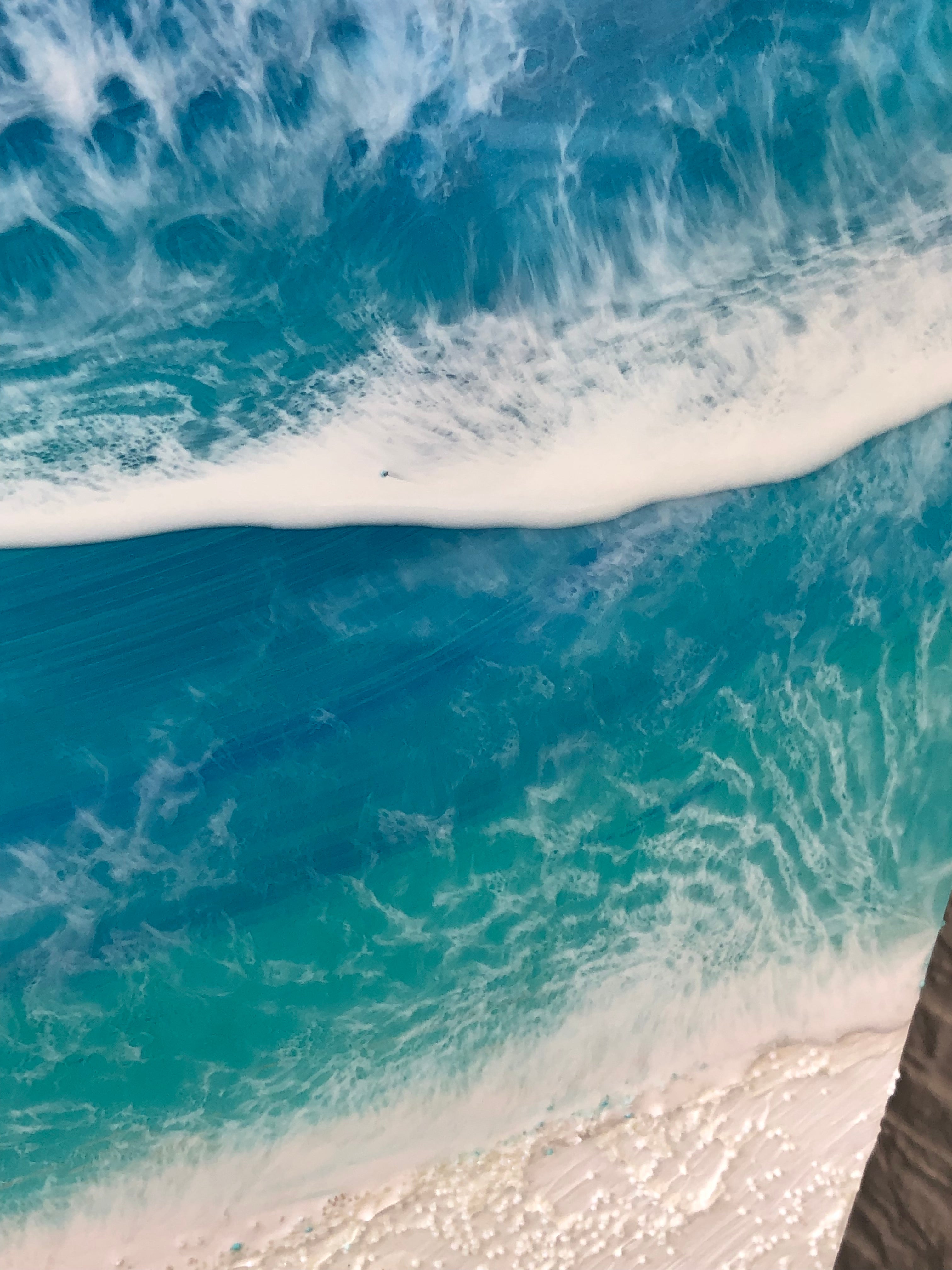 レジンアート【Blue Wave】｜A1 サイズ – 日本沖縄レジンクラフト