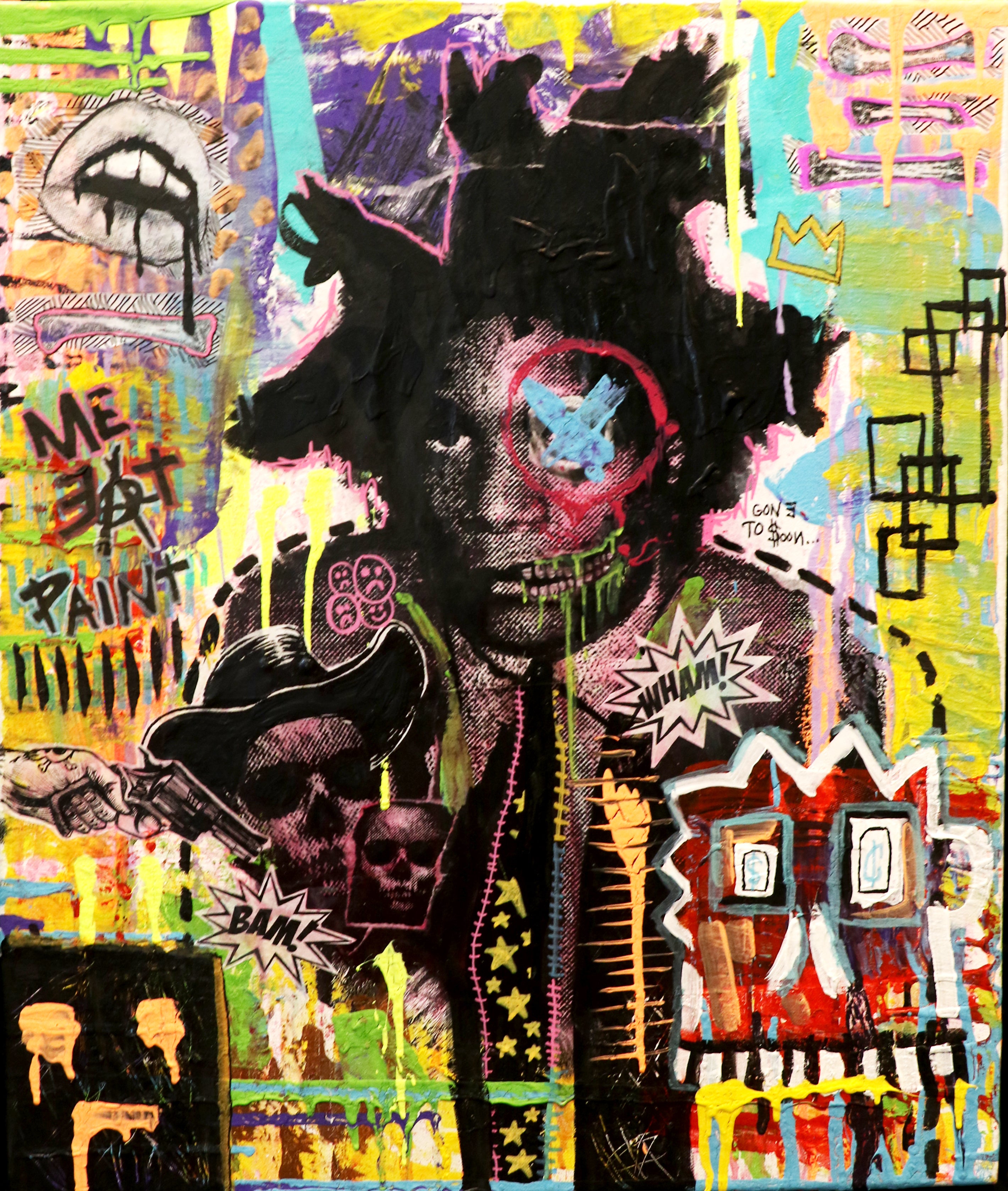 Jean-Michel Basquiat- 8x10 – AKA Chambo