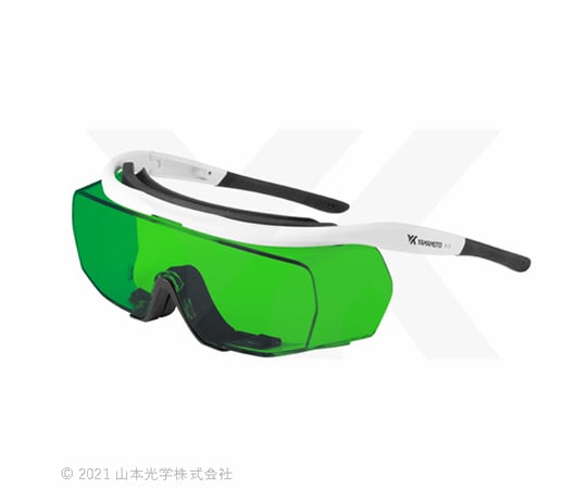 64-9627-39 レーザー光用遮光保護めがね（アジアンフィットモデル