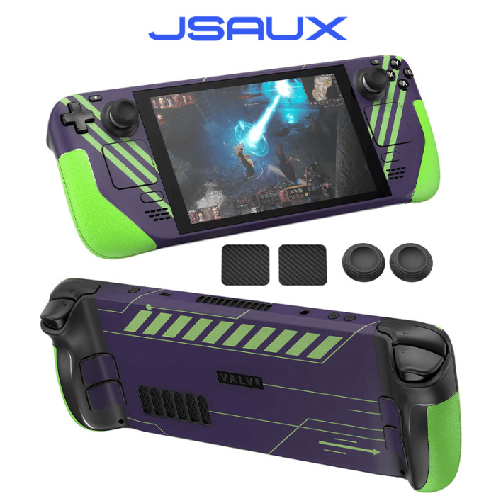 ▻ Купити Комплект захисних наліпок на корпус JSAUX для Steam Deck