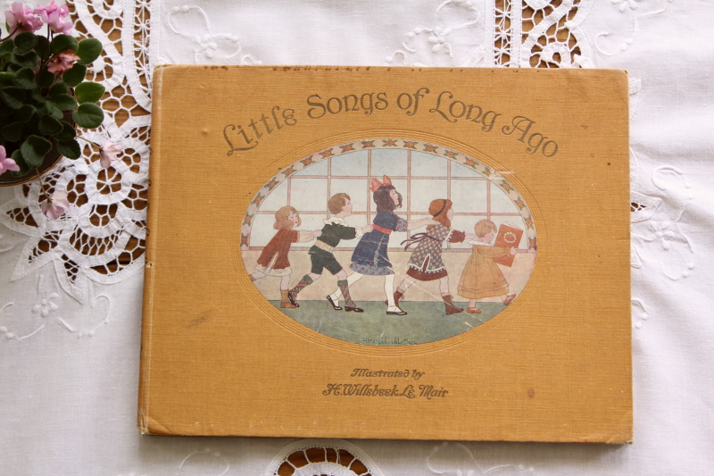 アンティークスコアブック 絵本 willebeek le mair ウィルビークル