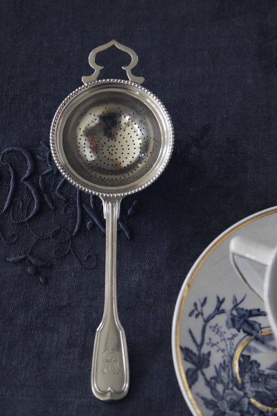 アンティーククリストフル christofle シルバーティーストレーナー