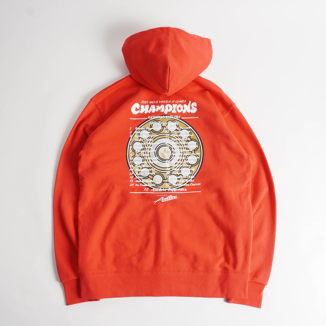 25J1リーグ優勝記念ジップパーカー（全3色）【予約】 – 鹿島