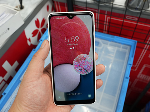 5G対応スマホ「Galaxy A23 5G」が19,800円、nanoSIM+eSIM対応の未使用