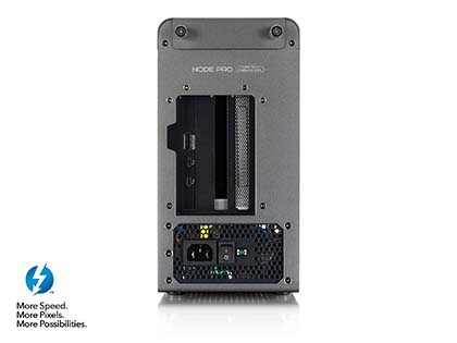 拡張カードを外付けできるPCIeボックス「Node Pro」が発売、500W電源を