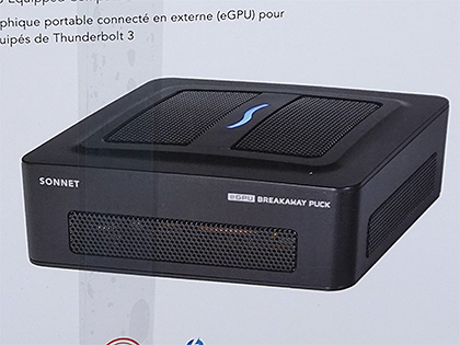 小型PCサイズのGPUボックス「eGFX Breakaway Puck」にRadeon RX 5000