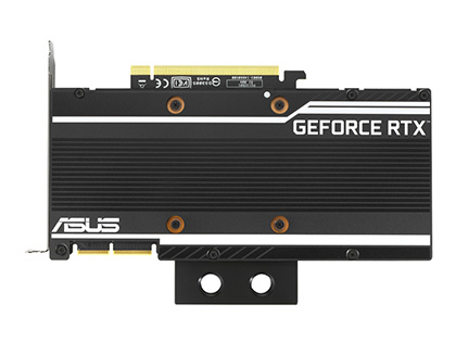 本格水冷向けのGeForce RTX 3090/3070がASUSから、コンパクトな1