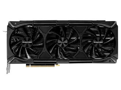 GainwardのGeForce RTX 3080にメモリ12GBモデル、3連ファンクーラー