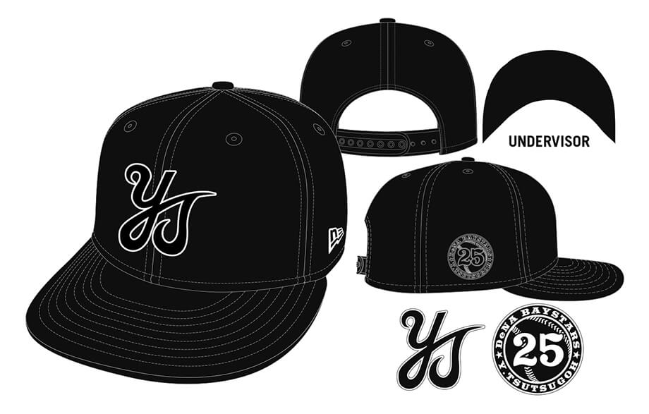 NEW ERA筒香選手プロデュースキャップ3個セット付チケット」発売