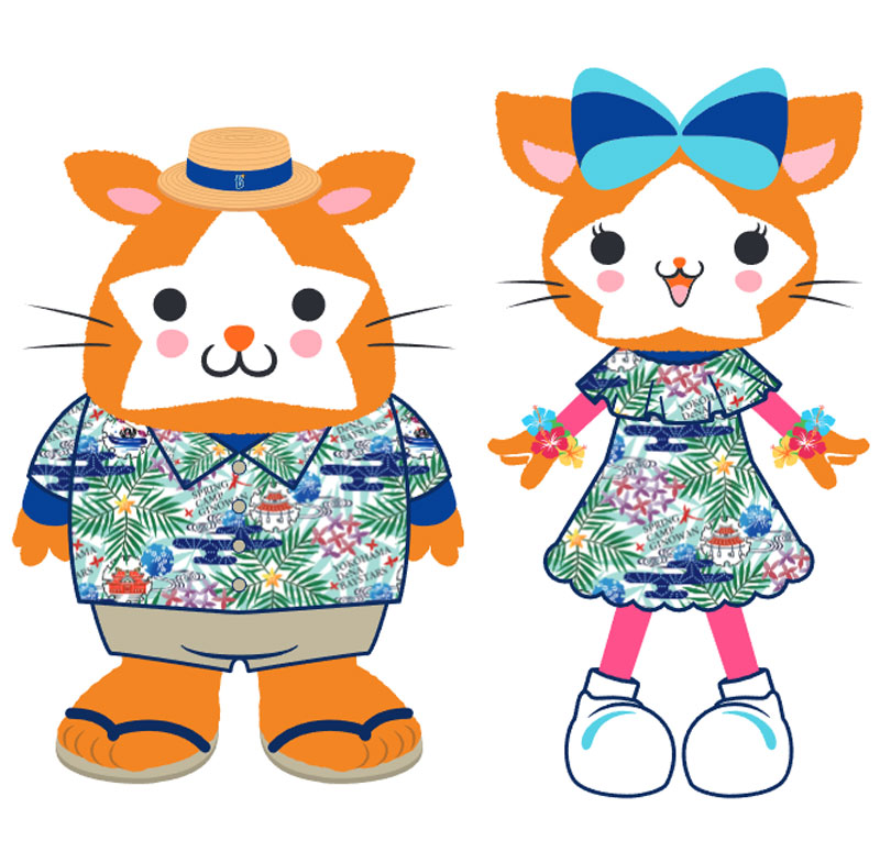 2026年春季キャンプにDB.スターマン&DB.キララが新衣装で宜野湾に登場