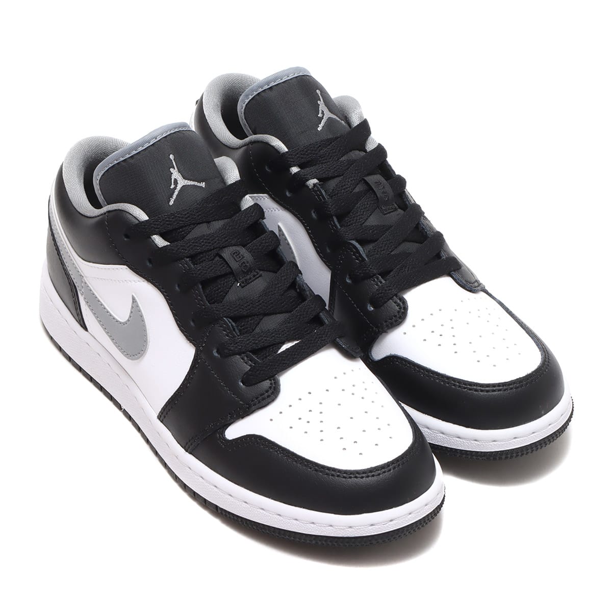 JORDAN BRAND AIR JORDAN 1 LOW (GS) BLACK/PARTICLE GREY-WHITE 21FA
