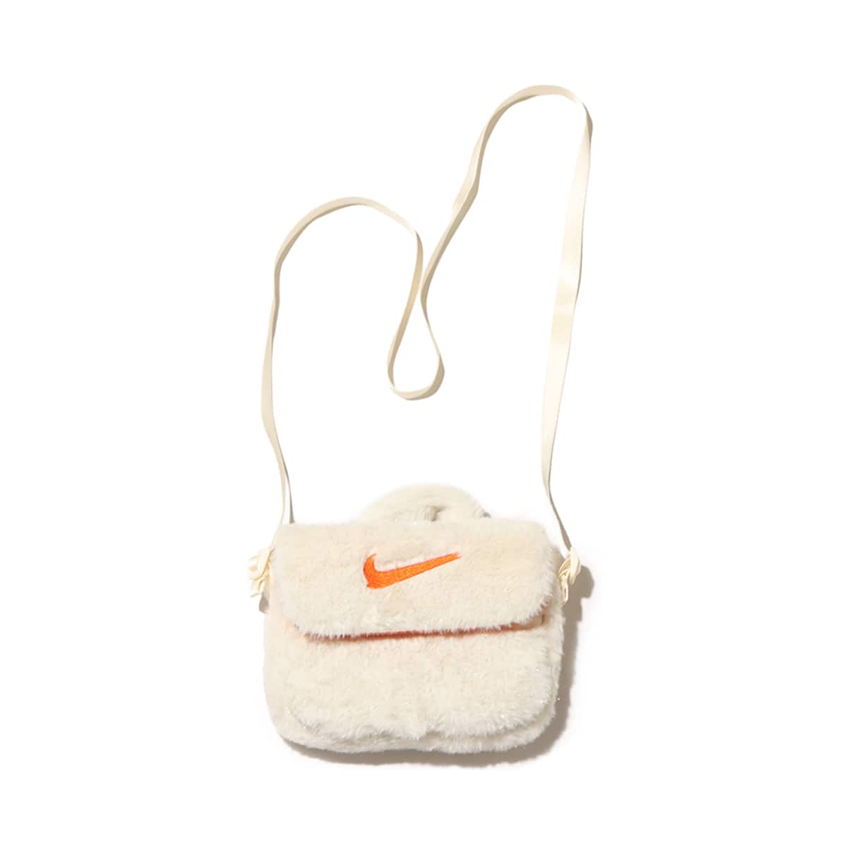 NIKE Y NK FX FUR CROSSBODY COCONUT MILK/SAFETY ORANGE/SAFETY