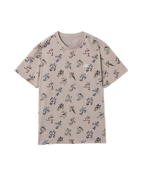 New Balance x GCP Run Graphic T-Shirt WHITE（ニューバランス