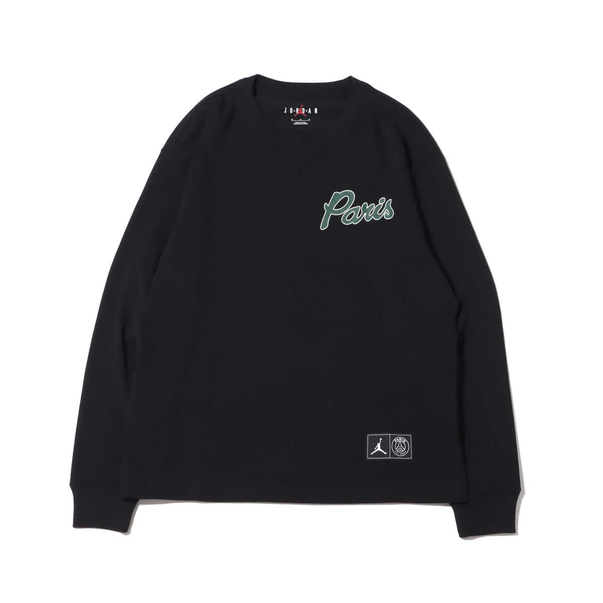 JORDAN BRAND AS M J PSG LS TEE BLACK 21HO-I（ジョーダン ブランド