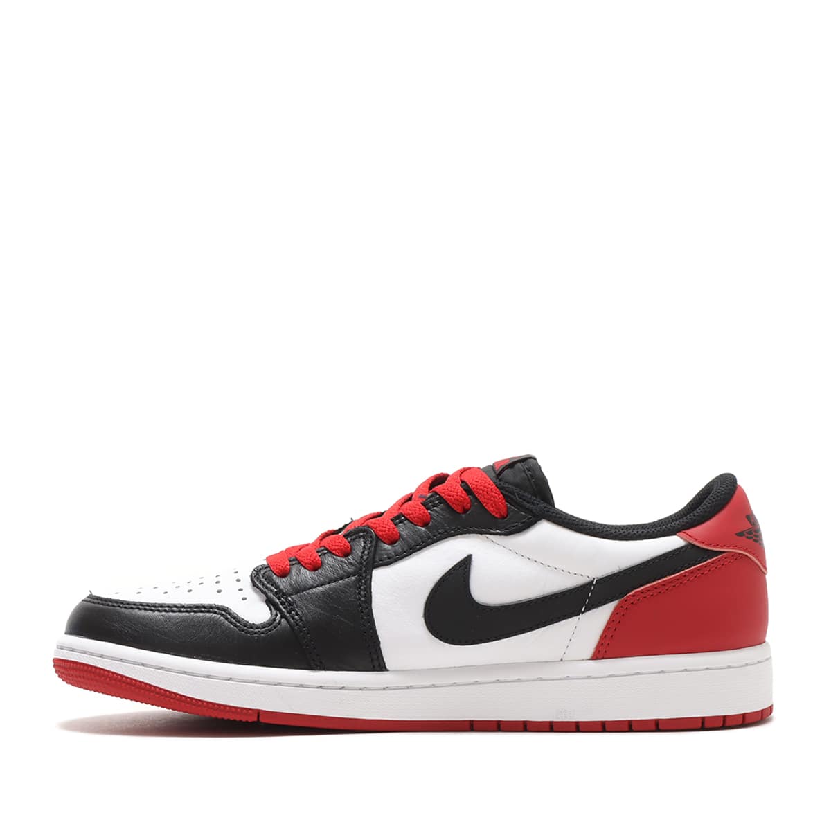 JORDAN BRAND AIR JORDAN 1 RETRO LOW OG WHITE/BLACK-VARSITY RED