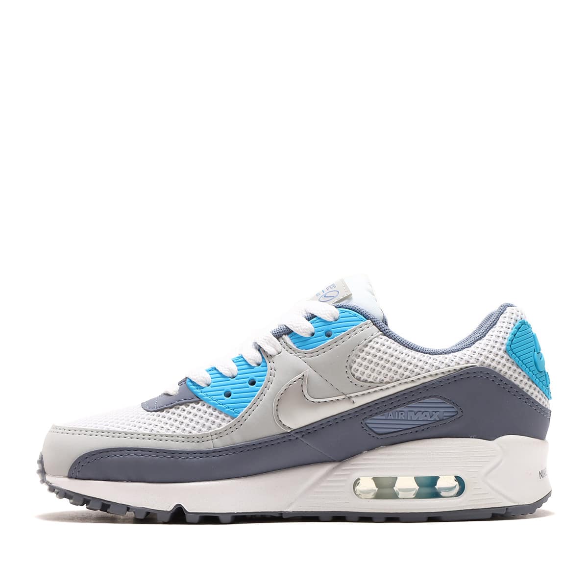 NIKE WMNS AIR MAX 90 SE PURE PLATINUM/MTLC PLATINUM-ASHEN SLATE
