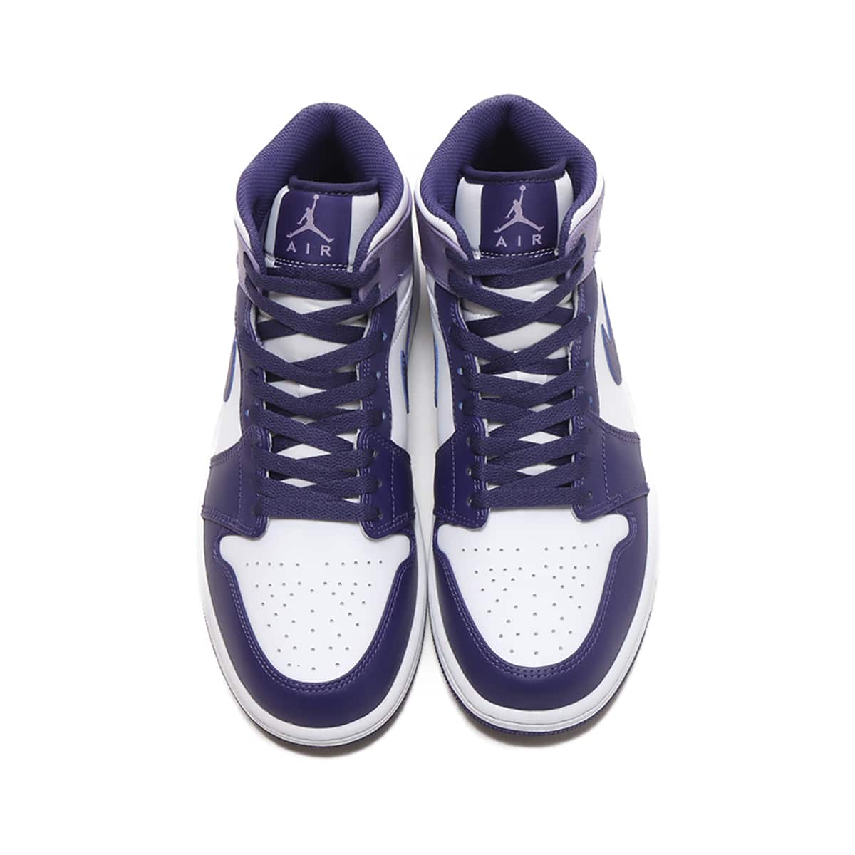 JORDAN BRAND AIR JORDAN 1 MID SKY J PURPLE/SKY J PURPLE-WHITE