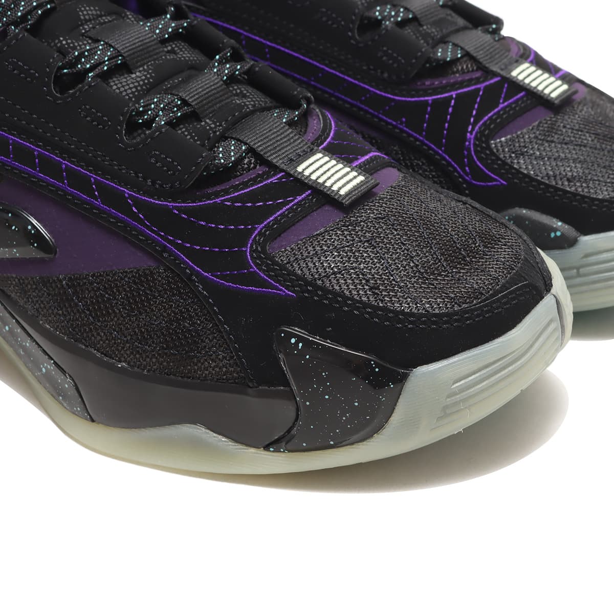 JORDAN BRAND JORDAN LUKA 2 PF BLACK/GLOW-GRAND PURPLE-AURORA GREEN