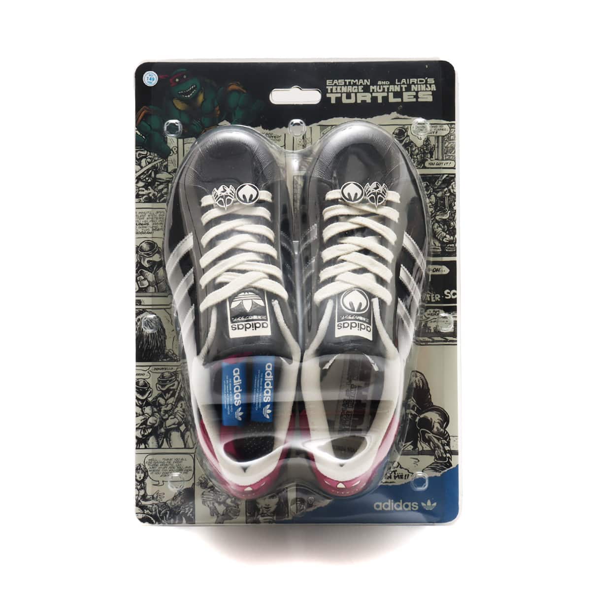 adidas TMNT SHELLTOE SHREDDER CBLACK/SILVMT/OWHITE （アディダス ザ