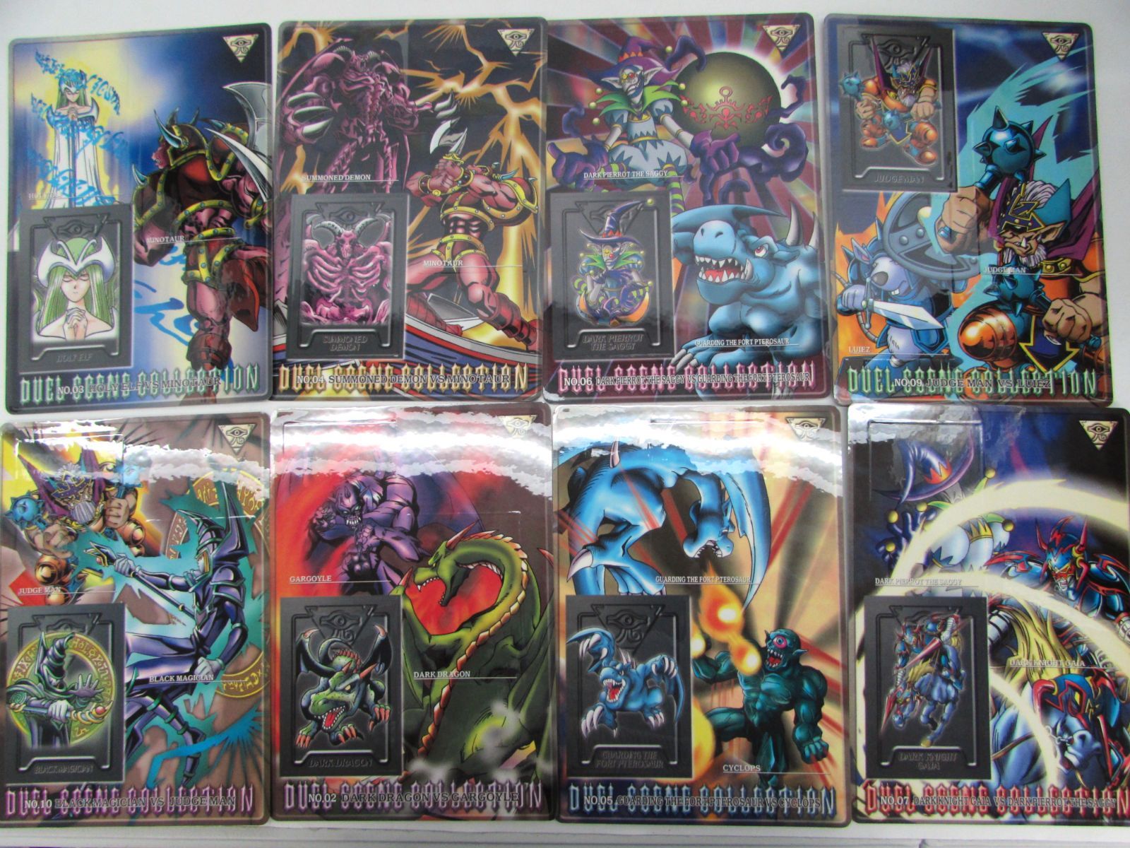 未剥がし 遊戯王 DUEL SCENE COLECTION ジャンボカードダス シールダス