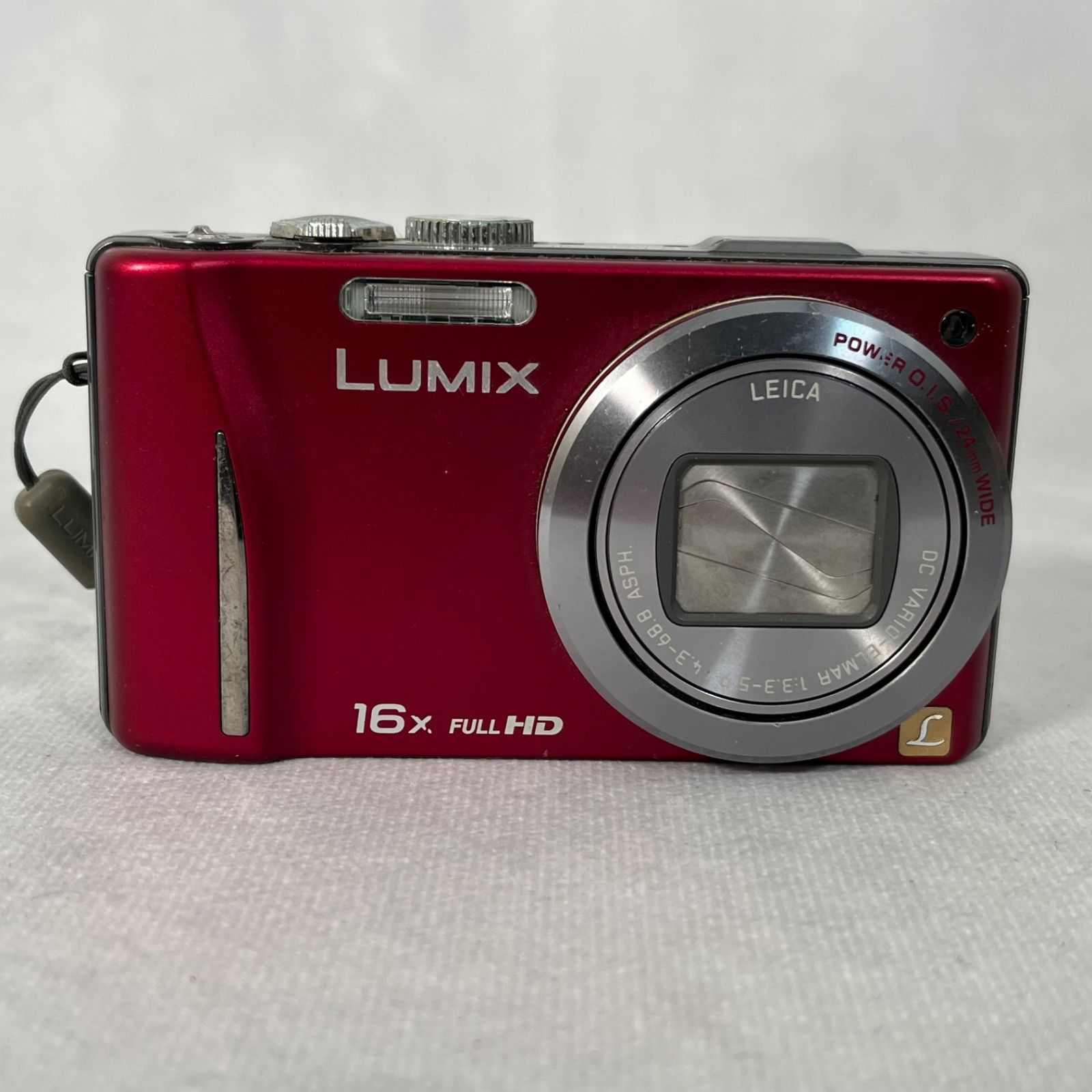 管2602-264】Panasonic パナソニック LUMIX DMC-TZ20 レッド