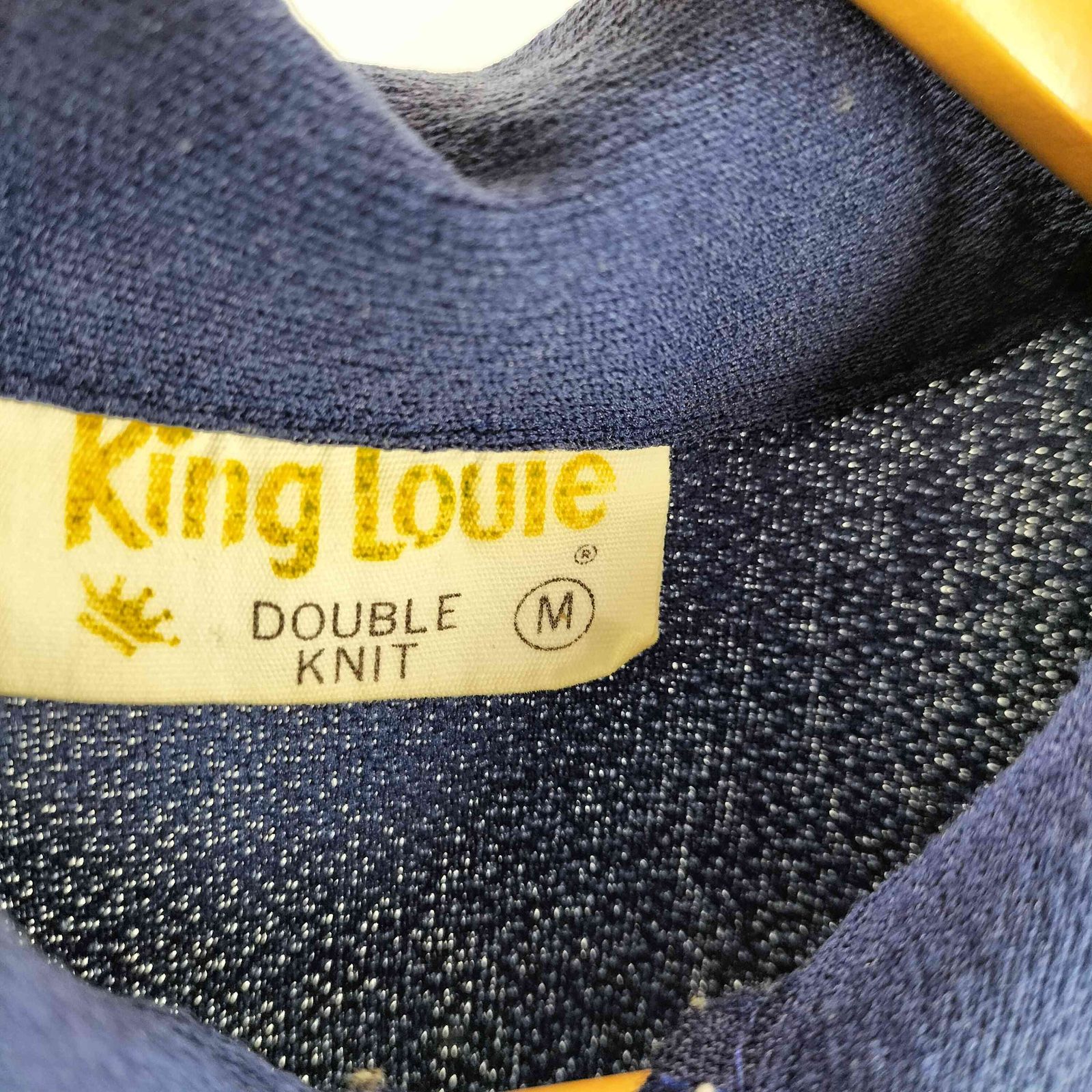 キングルイ King louie 70s ポリ100 バイカラー ハーフジップ