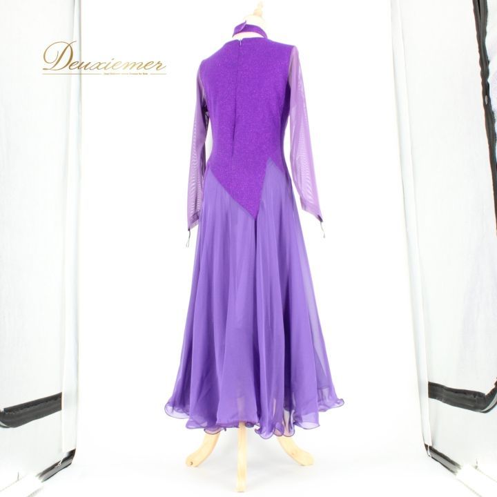 社交ダンス 衣装 スタンダード ドレス ワンピース レッスンウェア