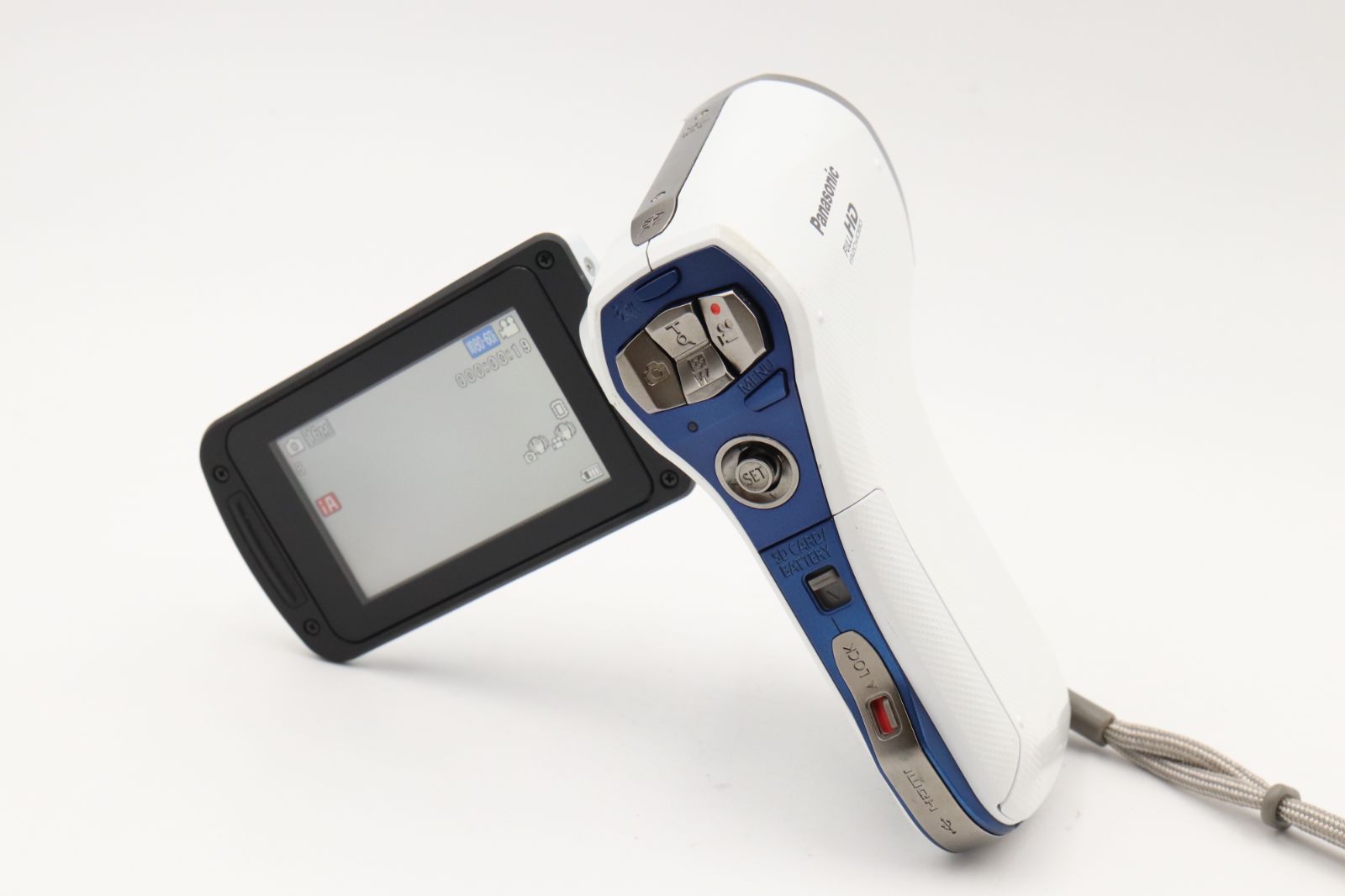 美品☆Panasonic パナソニック HX-WA30 デジタルムービーカメラ 防水