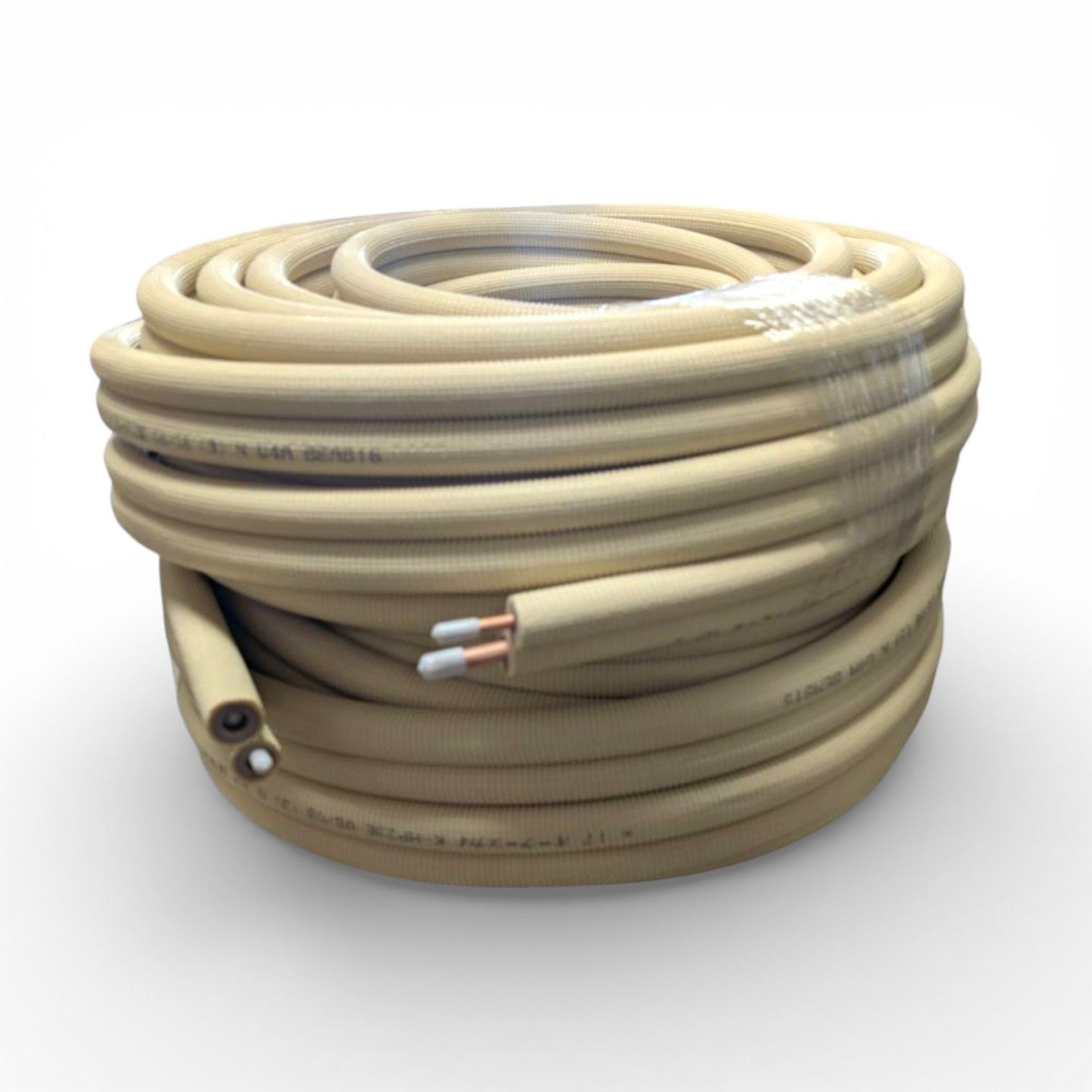 因幡電工 ペアコイル PC-2420 2分4分 20m 2巻セット エアコン配管用