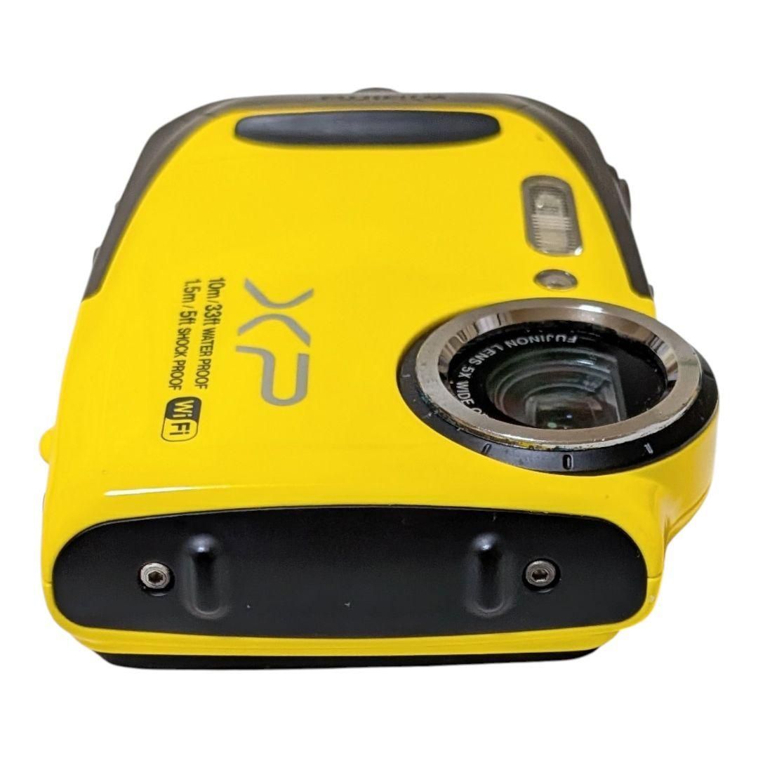 美品】FUJIFILM FinePix XP70 防水デジタルカメラ イエロー - メルカリ