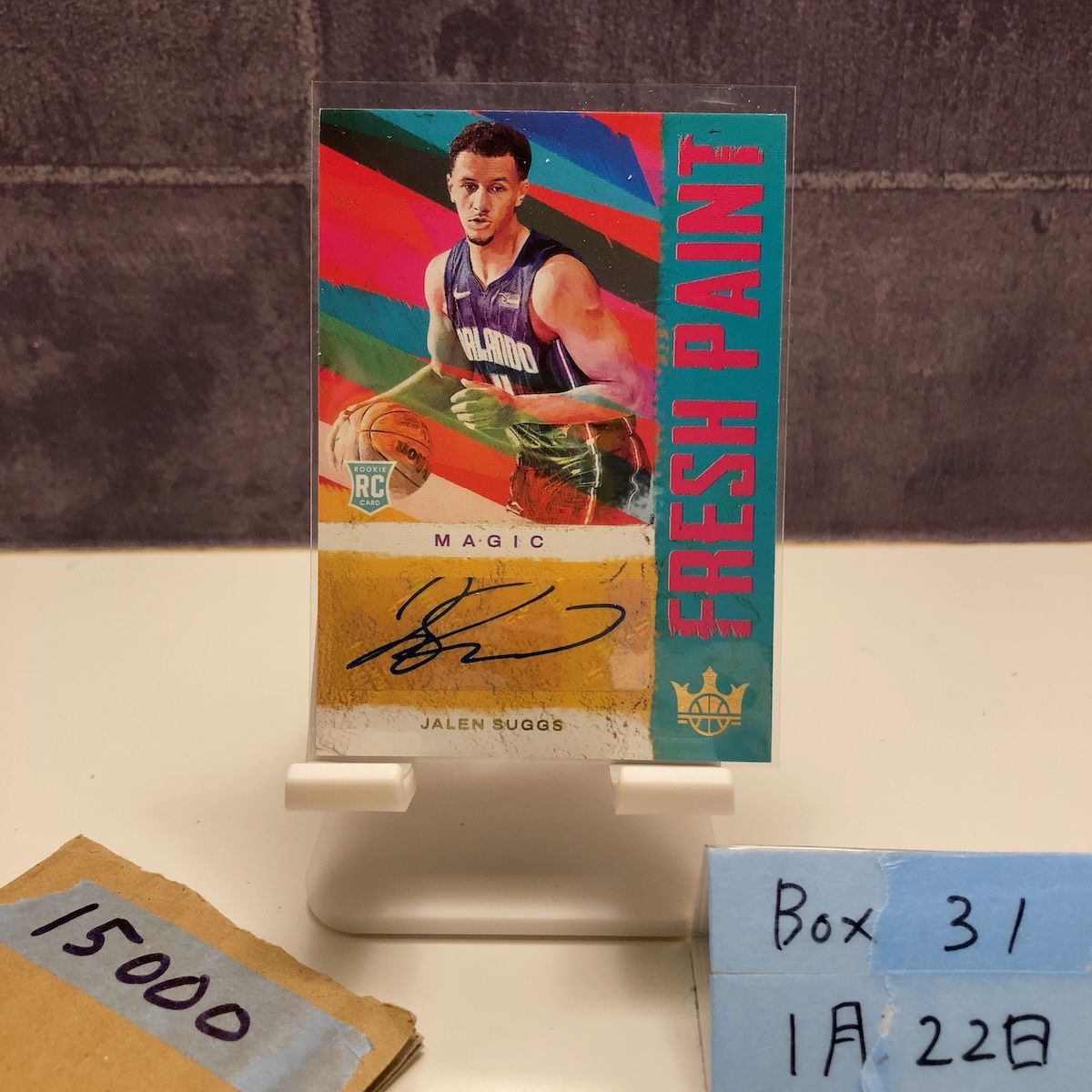 2021-22 Panini Court Kings Jalen Suggs 030/125 直筆サインカード