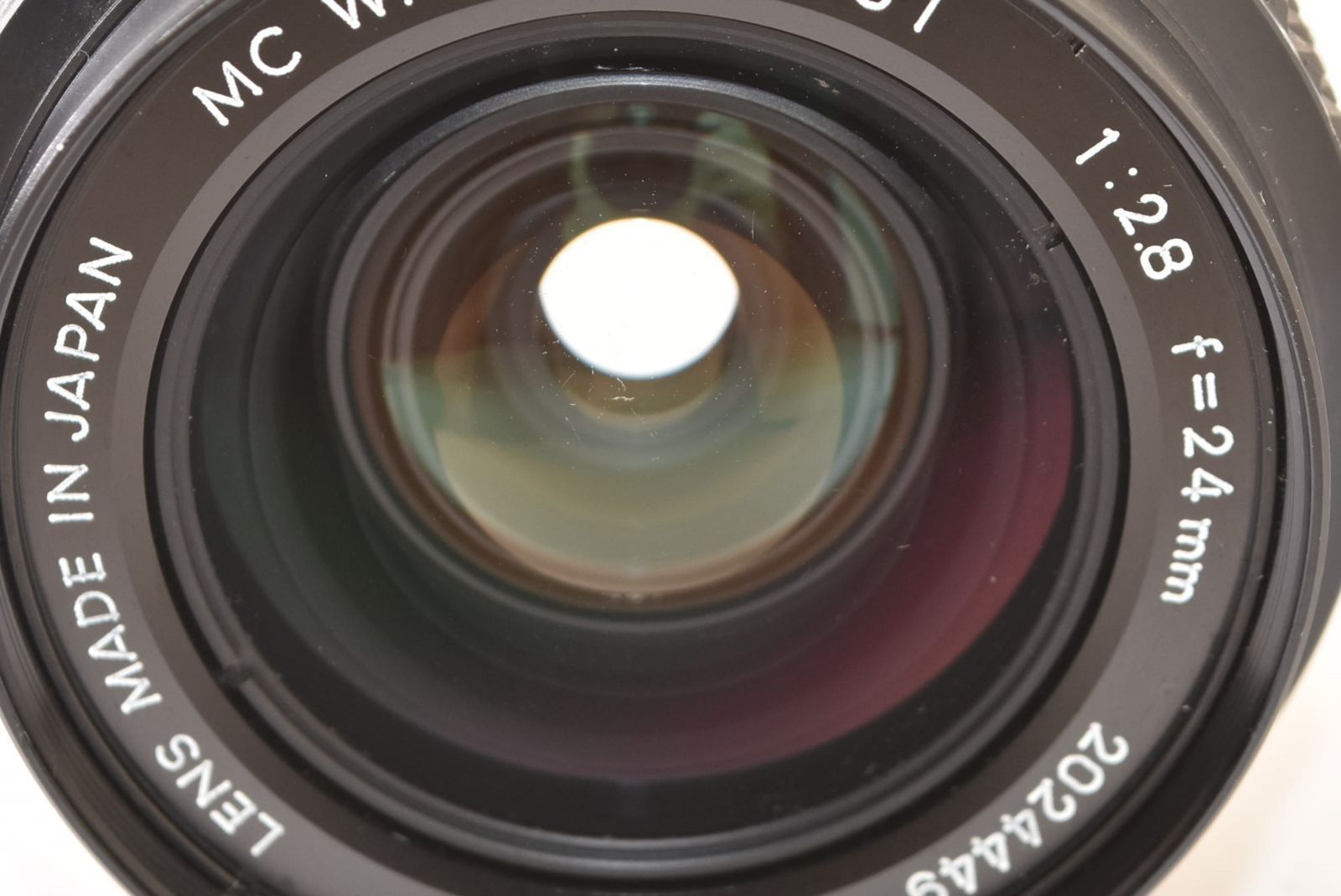 ☆美品☆ MINOLTA ミノルタ MC W.ROKKOR-SI 24mm F2.8 2511036 - メルカリ