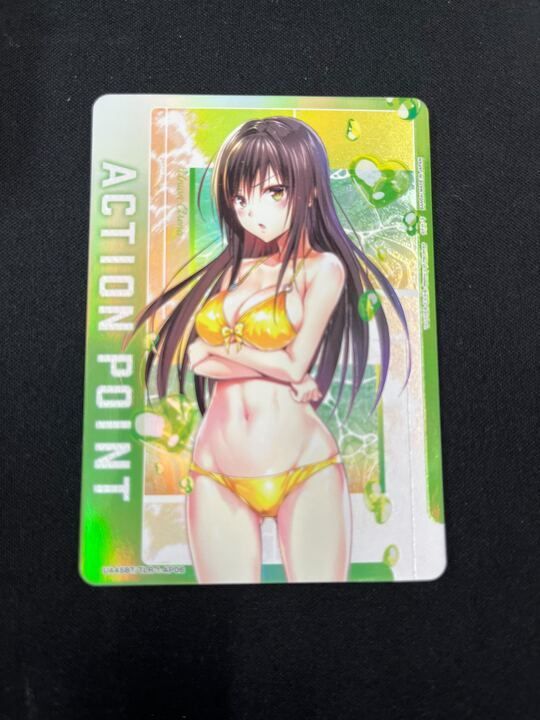 古手川 唯 アクションポイントカード(To LOVEる-とらぶる-)(){}〈TLR-1