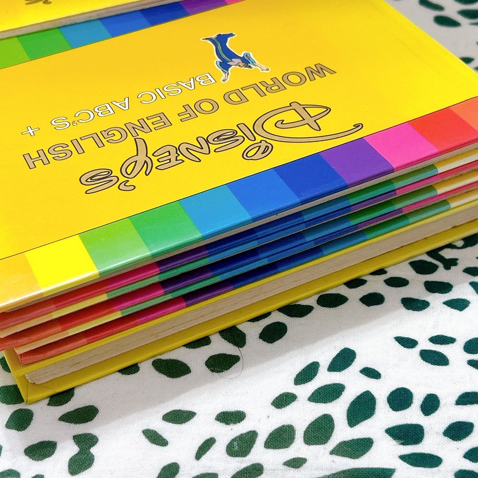 DWE Disney's World of English Basic ABC's＋ Book 4 5 6 10 11 12