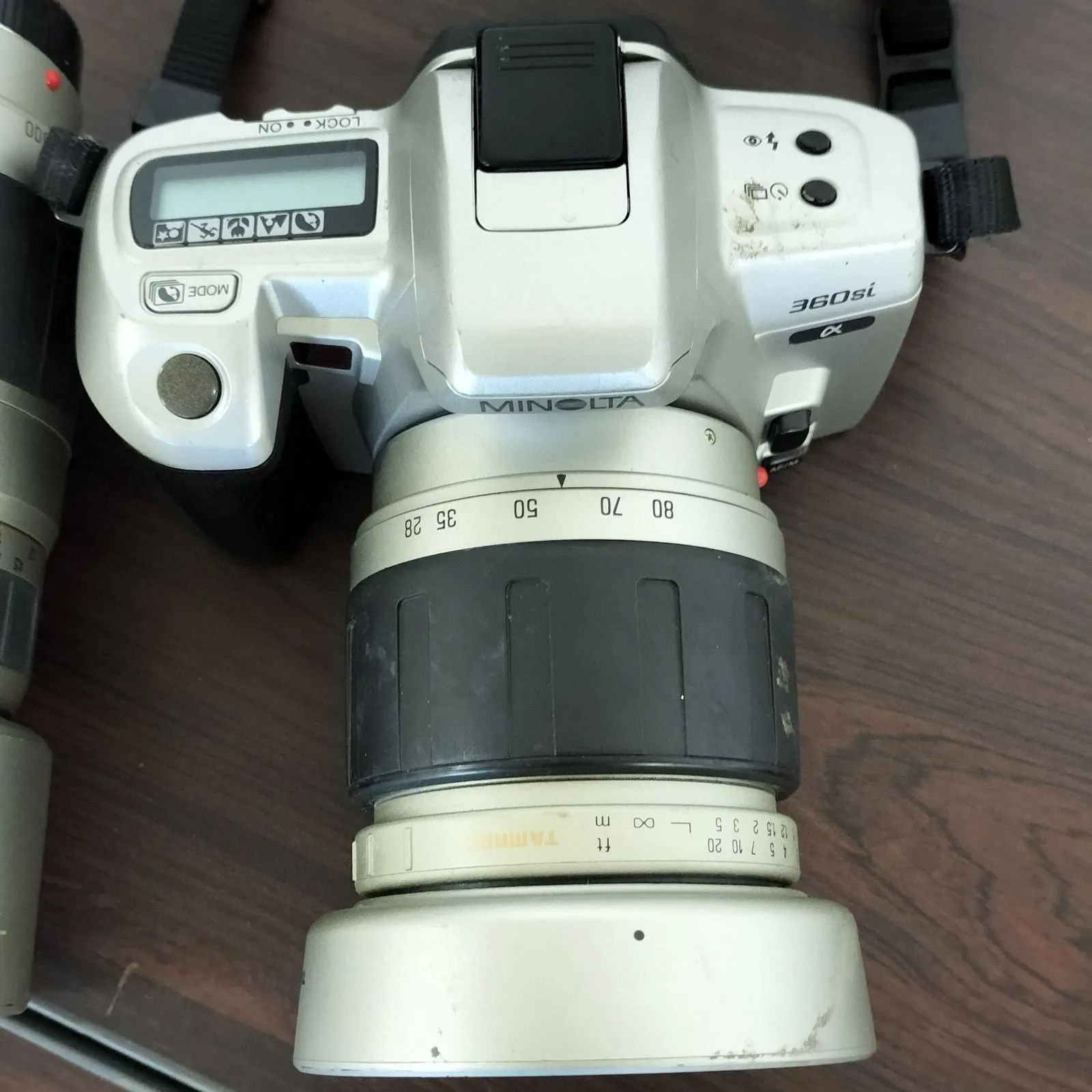 ジャンク品】フィルムカメラ （MINOLTA 360Si α） ※現地引き取りのみ