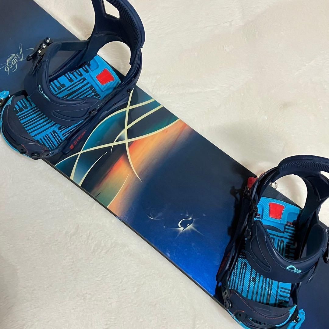 BURTON Fish 156 CARTEL カーテル スノーボード 板バイン ビンディング
